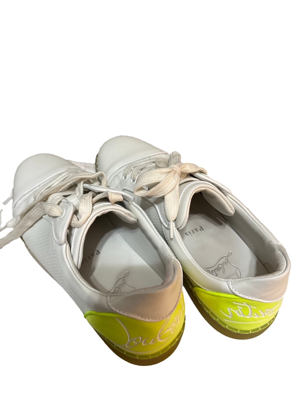 Christian Louboutin Yellow and White - Picture 3 of 5